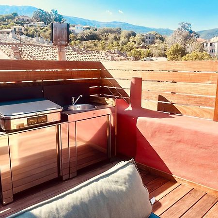 Pepites Bastiaises Piazza D'A Appartement Roof Top Vue Mer Bastia  Exterior photo